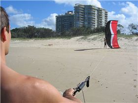 Kitesurfing