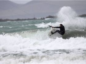 kitesurfing, lyall bay, welllington NZ