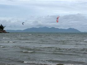 Geoffrey Bay in a SW'ly wind