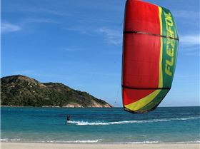 Lynita in the Lagoon