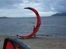 Kitesurfing