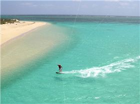 Kitesurfing