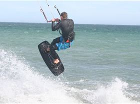 Kitesurfing