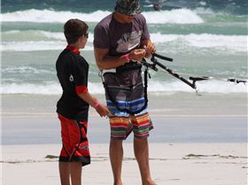 Me and Ed at Kitestock 09