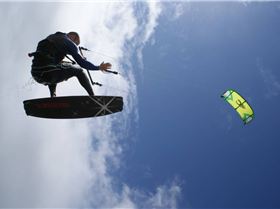 Awesome winter kiting