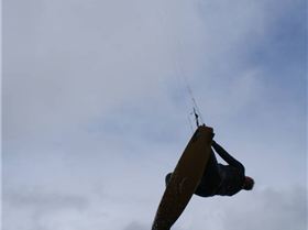 Awesome winter kiting