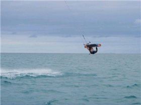 Kitesurfing