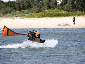 Kitesurfing