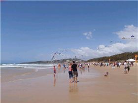 Downwinder race start