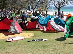 WAKSA Xmas Downwinder takeoff