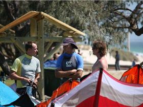 WAKSA Xmas Downwinder takeoff