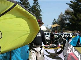 WAKSA Xmas Downwinder takeoff