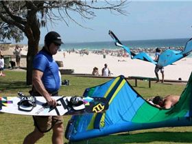 WAKSA Xmas Downwinder takeoff