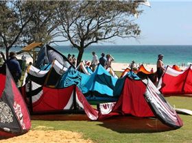 WAKSA Xmas Downwinder takeoff