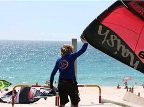 WAKSA Xmas Downwinder takeoff