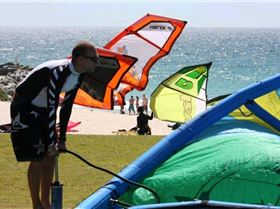 WAKSA Xmas Downwinder takeoff