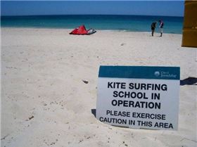 Council Supplied Signage at Pinnaroo Point