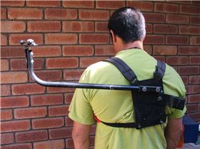 nerk back pack mount for the gopro wide angle