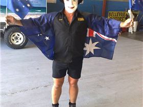 meet "super aussie kiter"