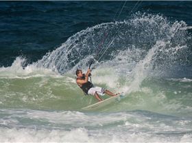 Kitesurfing