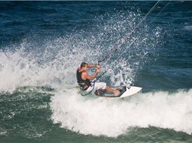 Kitesurfing