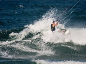 Kitesurfing