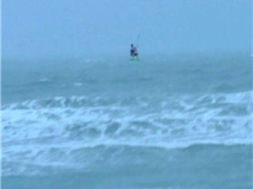 Kitesurfing
