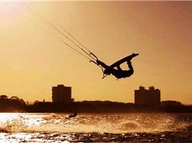 Kitesurfing