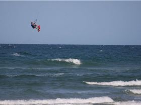 Kitesurfing