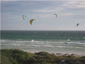 Kitesurfing