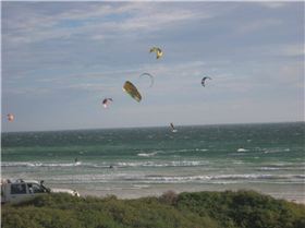 Kitesurfing