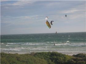 Kitesurfing