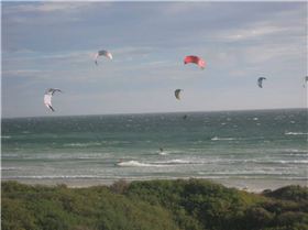 Kitesurfing