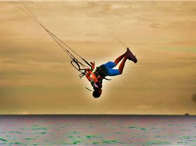 Kitesurfing