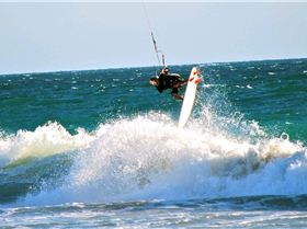 Kitesurfing