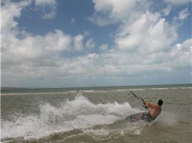 Kitesurfing