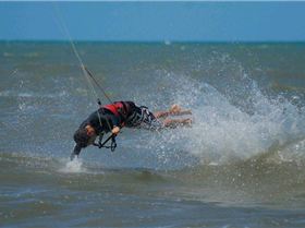 Kitesurfing