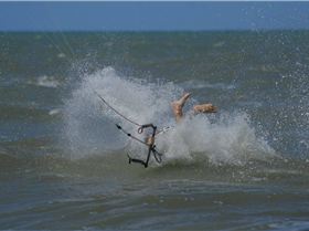 Kitesurfing