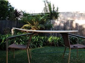 Paulonia surfboard prior to fittings