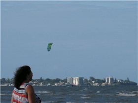 Kitesurfing