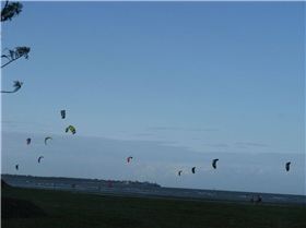 Kitesurfing