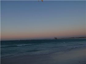 Sunset session on the way home from Kitestock