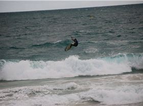 Kitesurfing