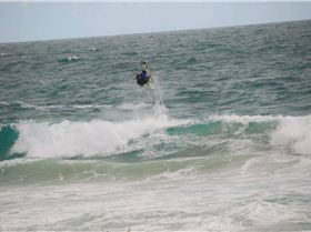 Kitesurfing