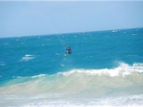 Kitesurfing