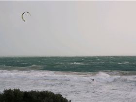Kitesurfing