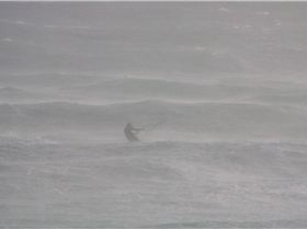 Kitesurfing