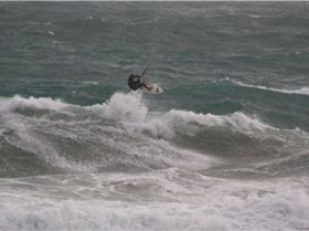 Kitesurfing