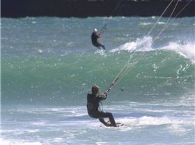 Kitesurfing