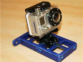 Line mount for GoPro